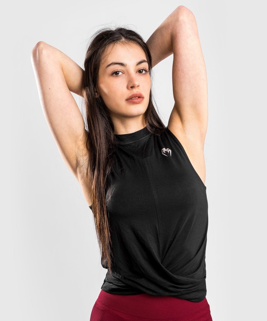 venum glow tanktop – für damen – schwarz