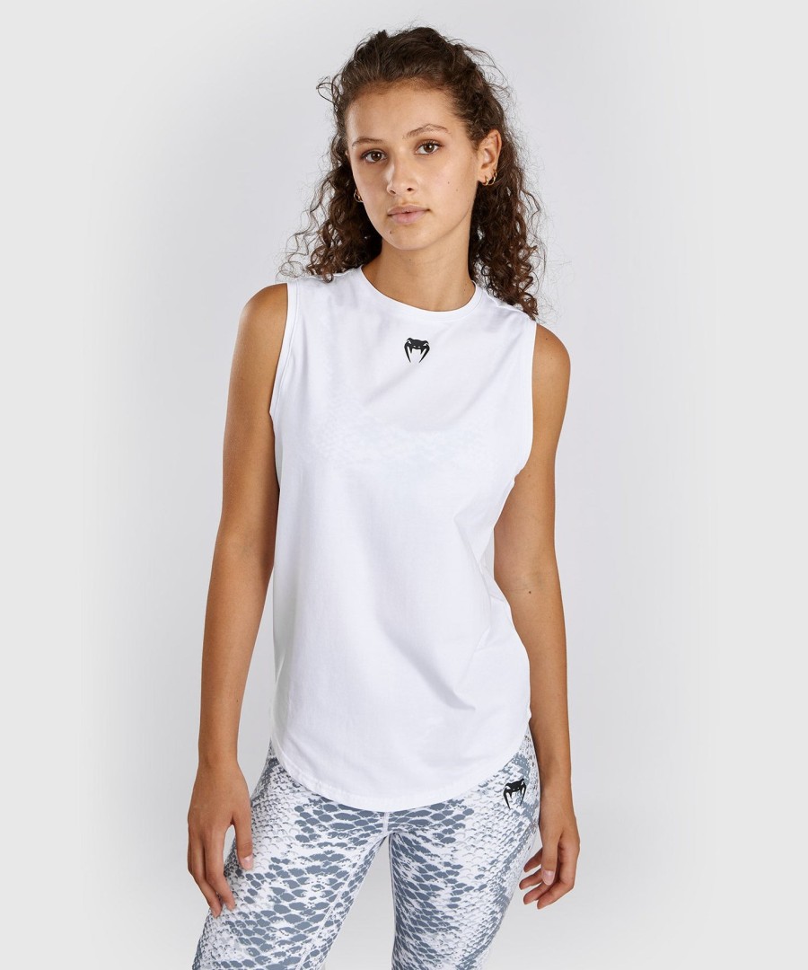 venum tanktop mit weißer schlangenmusterung für damen – weiß