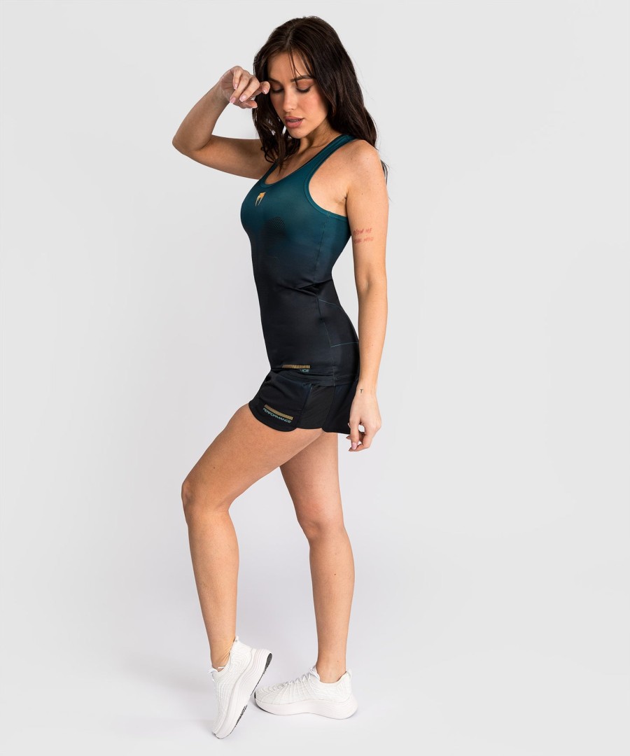 venum tactical xt dry tech tanktop – schwarzwaldgrün