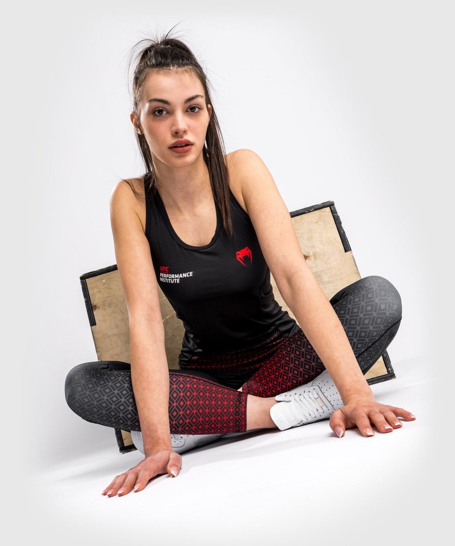 ufc venum performance institute dry tech tanktop – für damen – schwarzrot