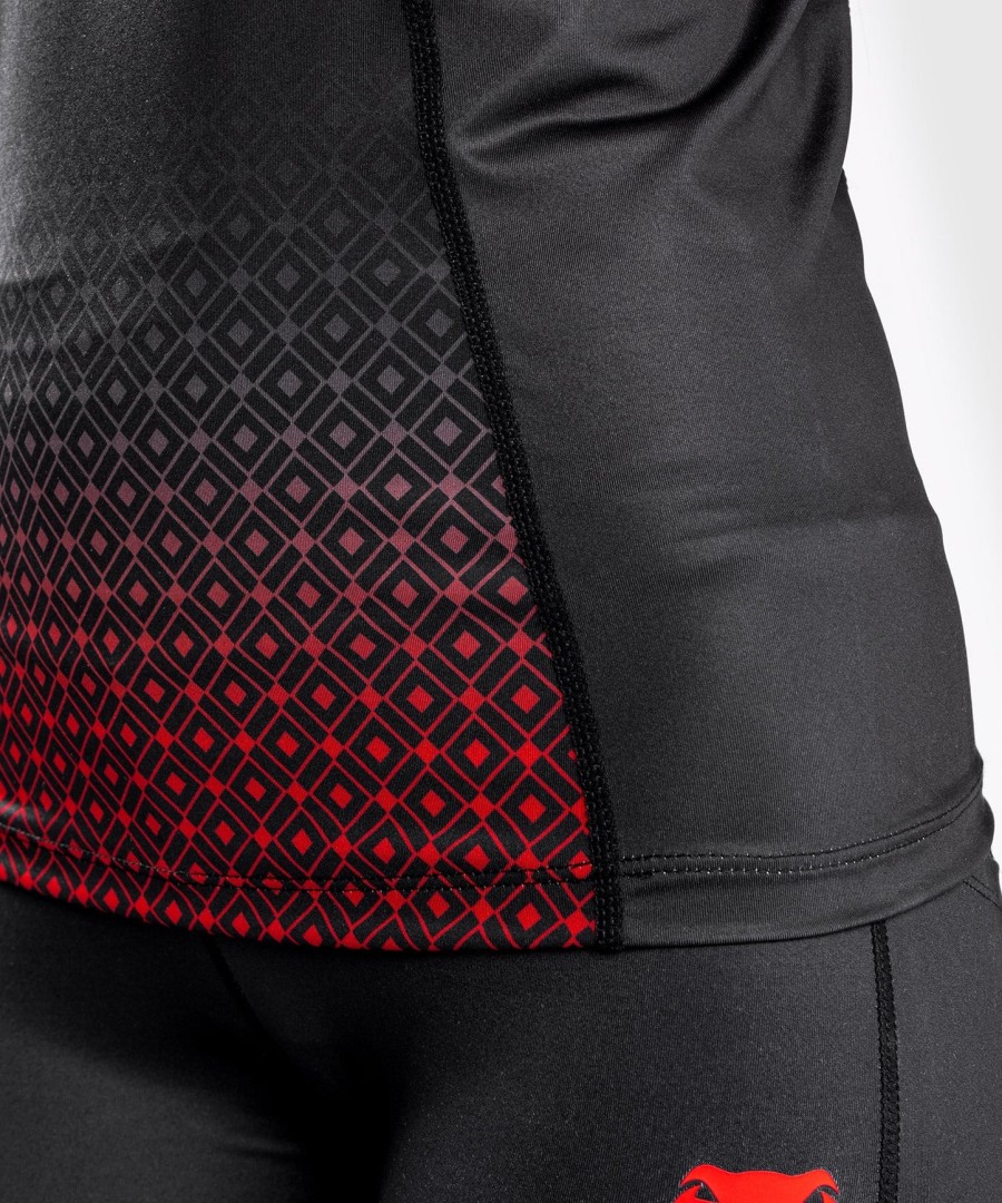 ufc venum performance institute dry tech tanktop – für damen – schwarzrot
