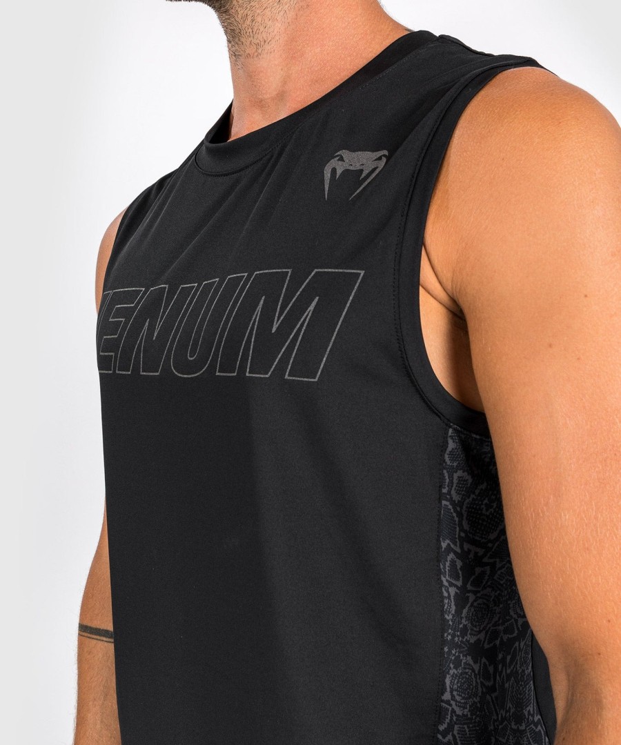 venum classic evo dry tech tanktop - schwarzschwarz reflektierend