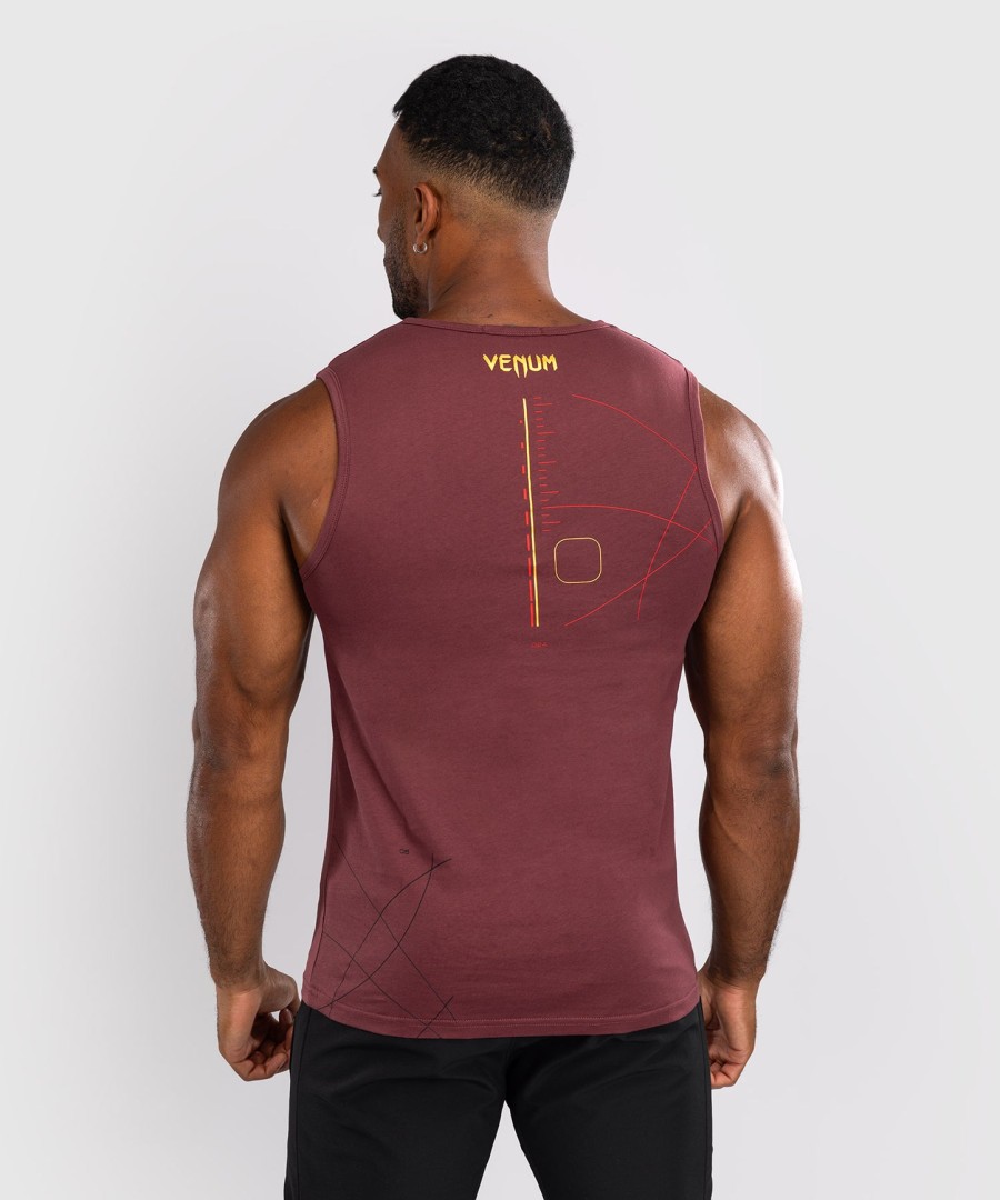 venum tactical xt tanktop – schwarzburgunderrotgold