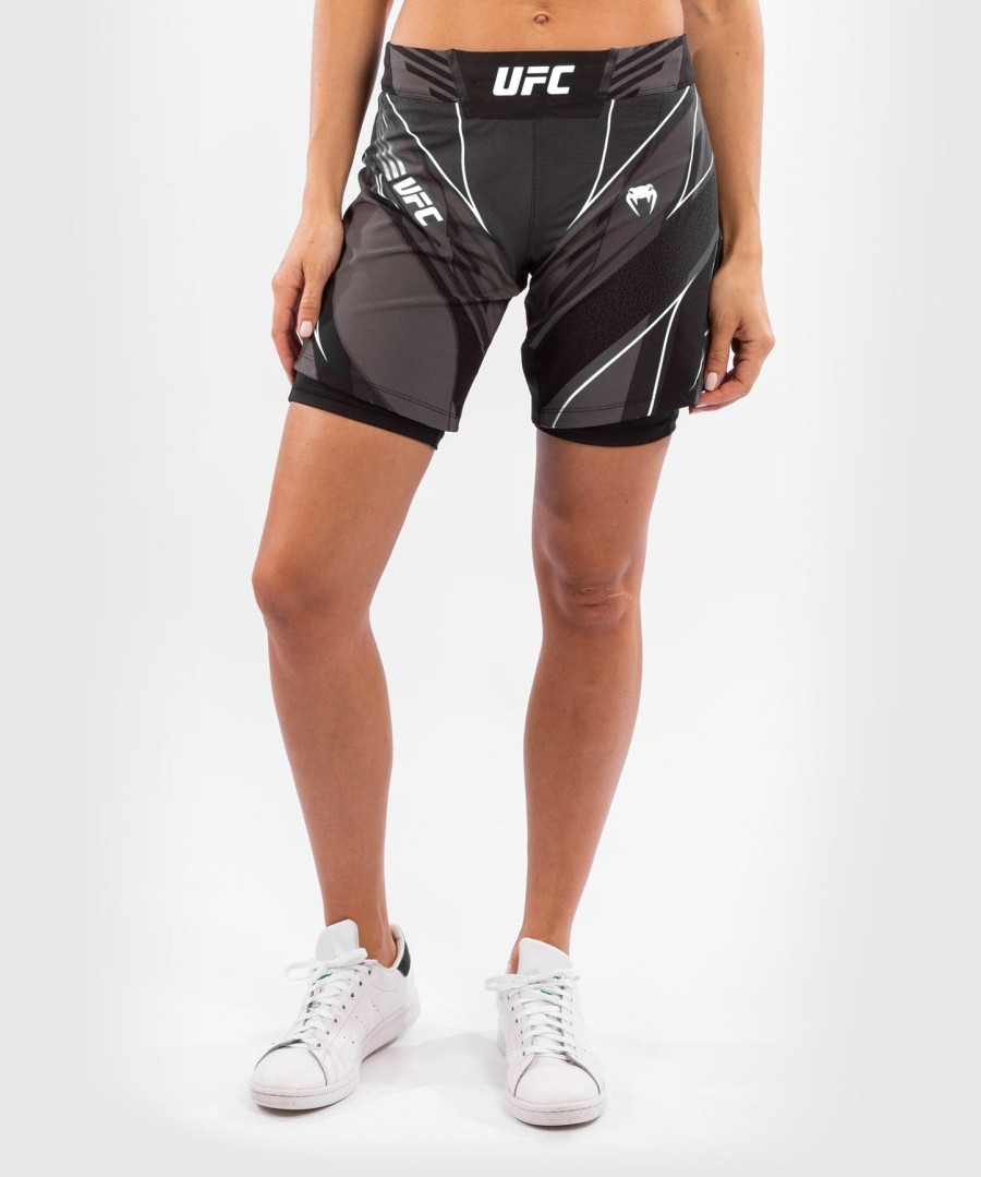 ufc venum authentic fight night damenshorts – lange passform – schwarz