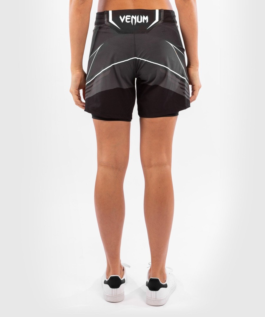ufc venum authentic fight night damenshorts – lange passform – schwarz