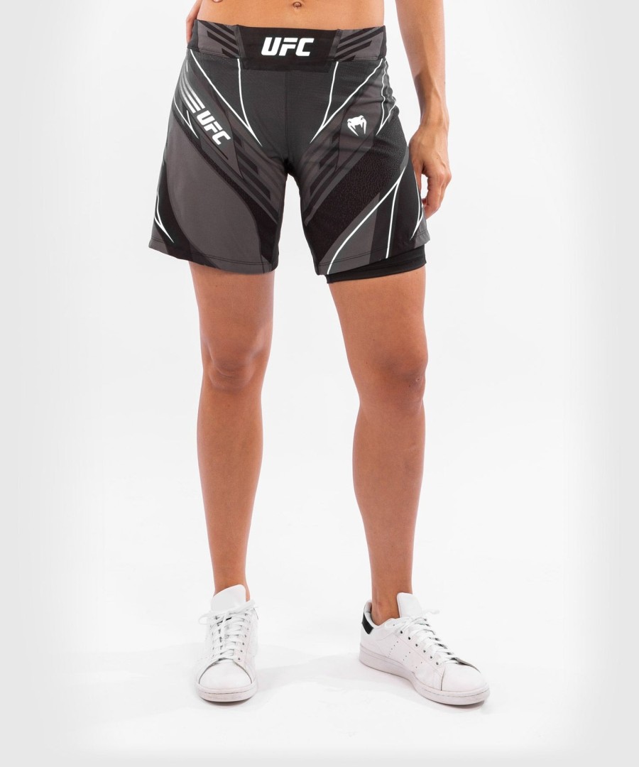 ufc venum authentic fight night damenshorts – lange passform – schwarz
