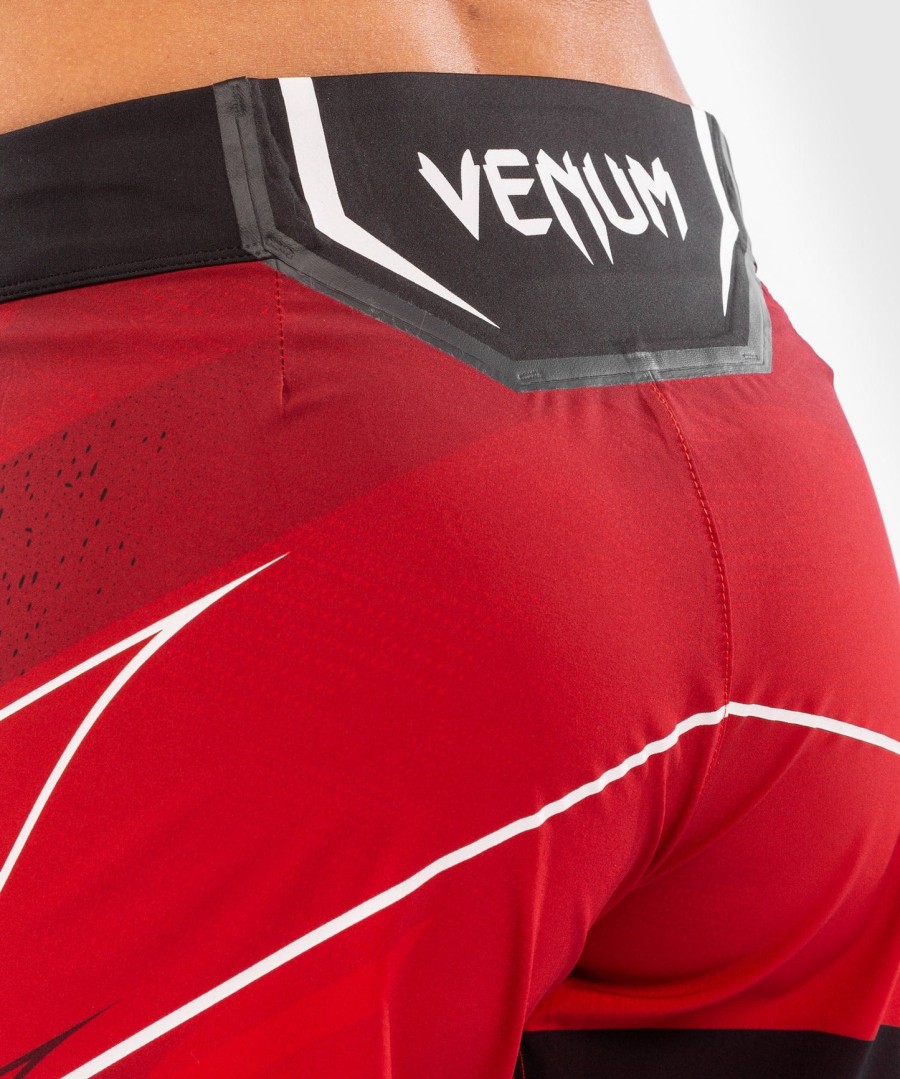 ufc venum authentic fight night damenshorts – lange passform – rot