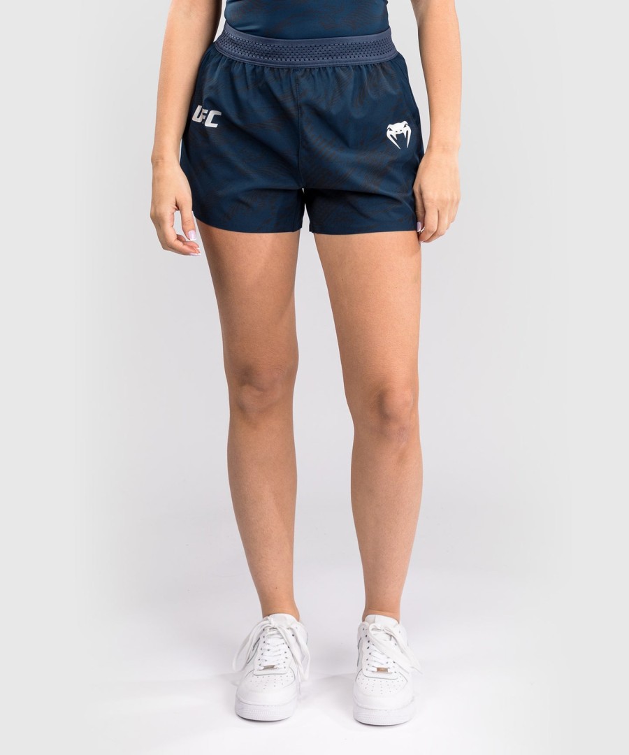 ufc fusion by venum fight week frauen performance short - ozeanblau