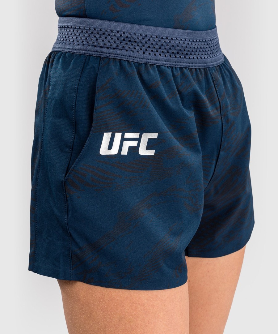 ufc fusion by venum fight week frauen performance short - ozeanblau