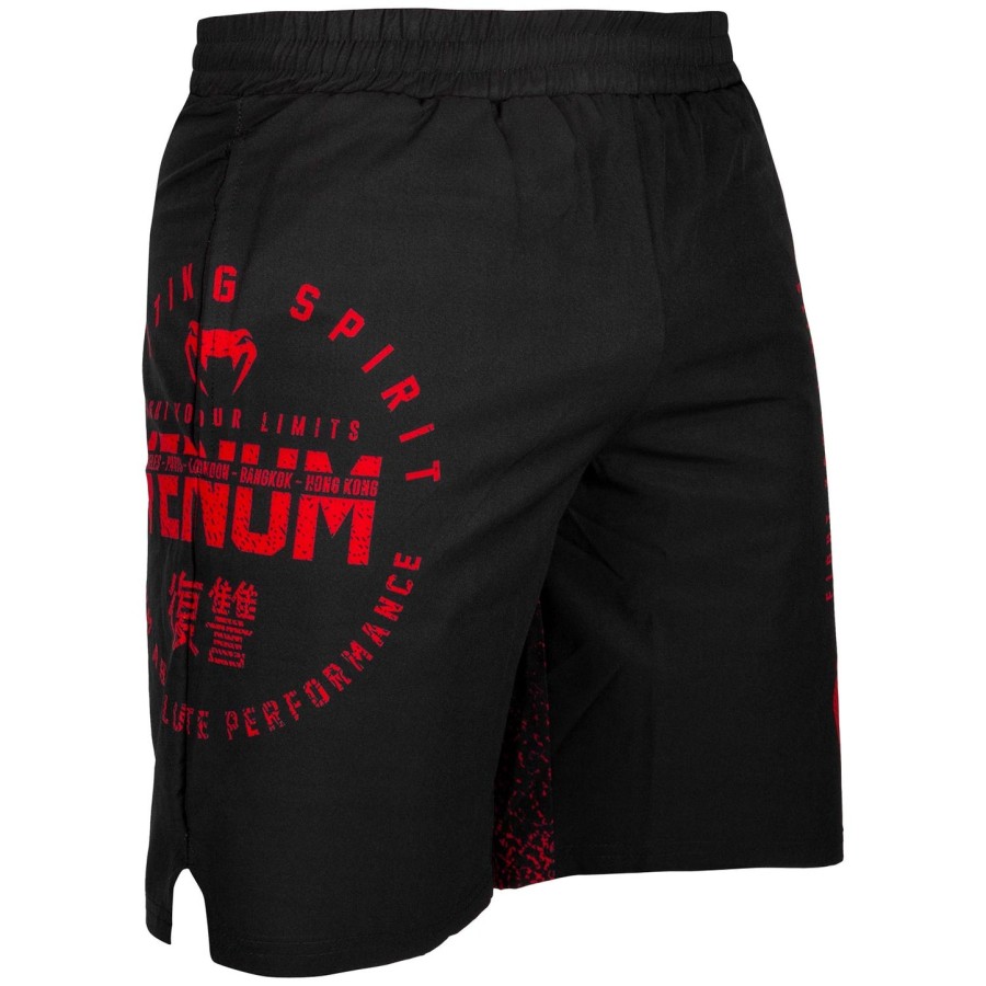 venum signature trainingsshorts – schwarzrot