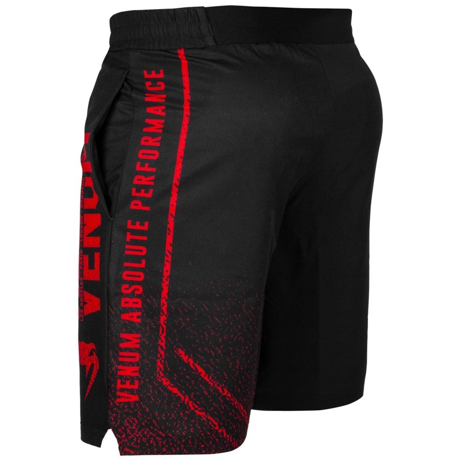 venum signature trainingsshorts – schwarzrot
