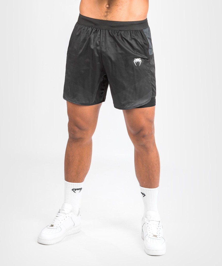 venum biomecha 2-in-1 trainingsshorts - schwarzgrau