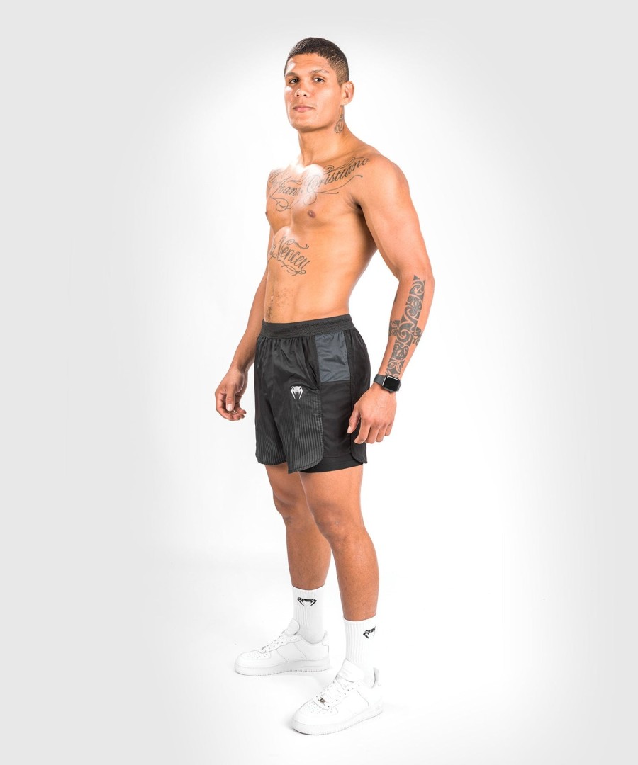 venum biomecha 2-in-1 trainingsshorts - schwarzgrau