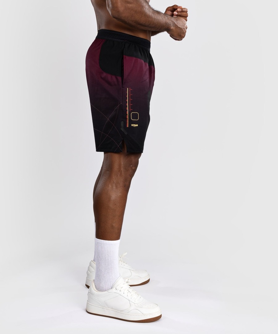 venum tactical xt trainingsshorts – schwarzburgunderrotgold
