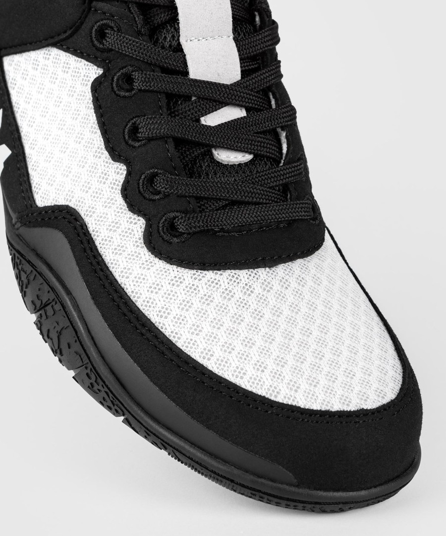 venum elite wrestlingschuhe - schwarzweiß