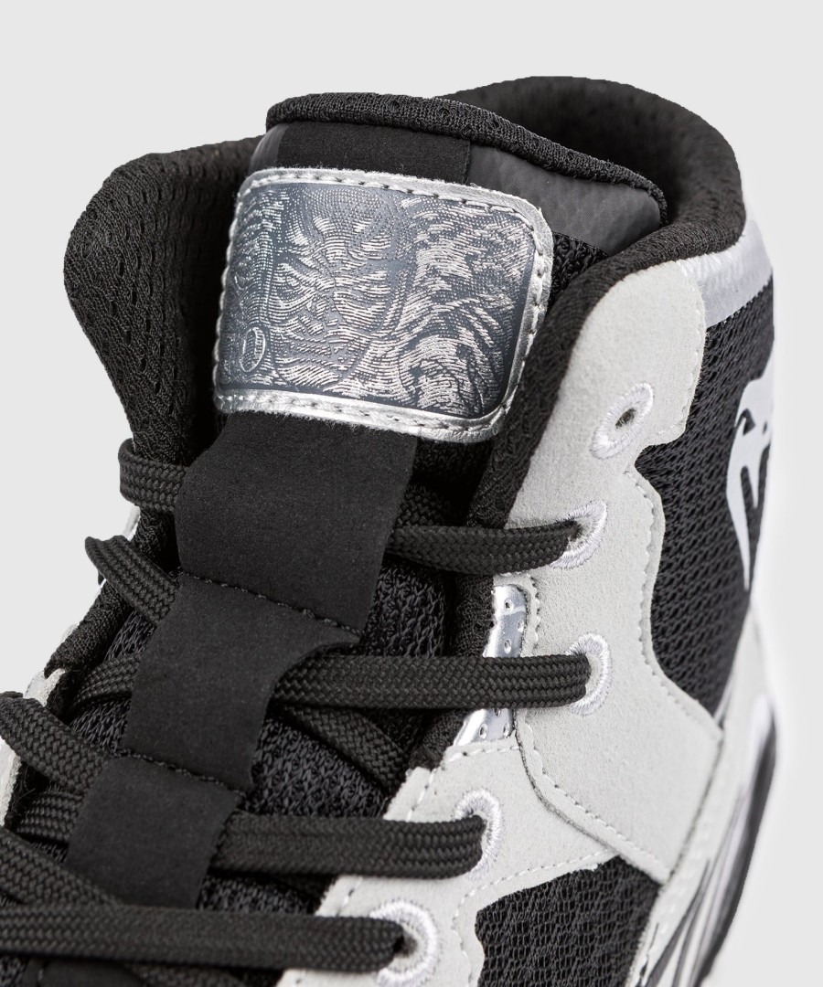 venum x dodge demon 170 wrestlingschuhe – grau